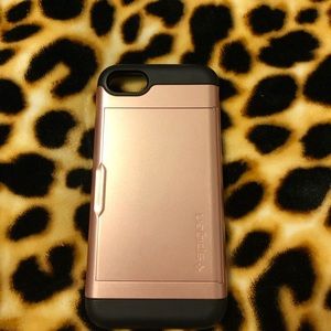 Rose gold iPhone 6/7/8 wallet case